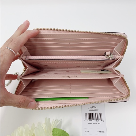 Kate Spade Mya Botanical Reversible Tote & Wallet - Picture 2 of 8